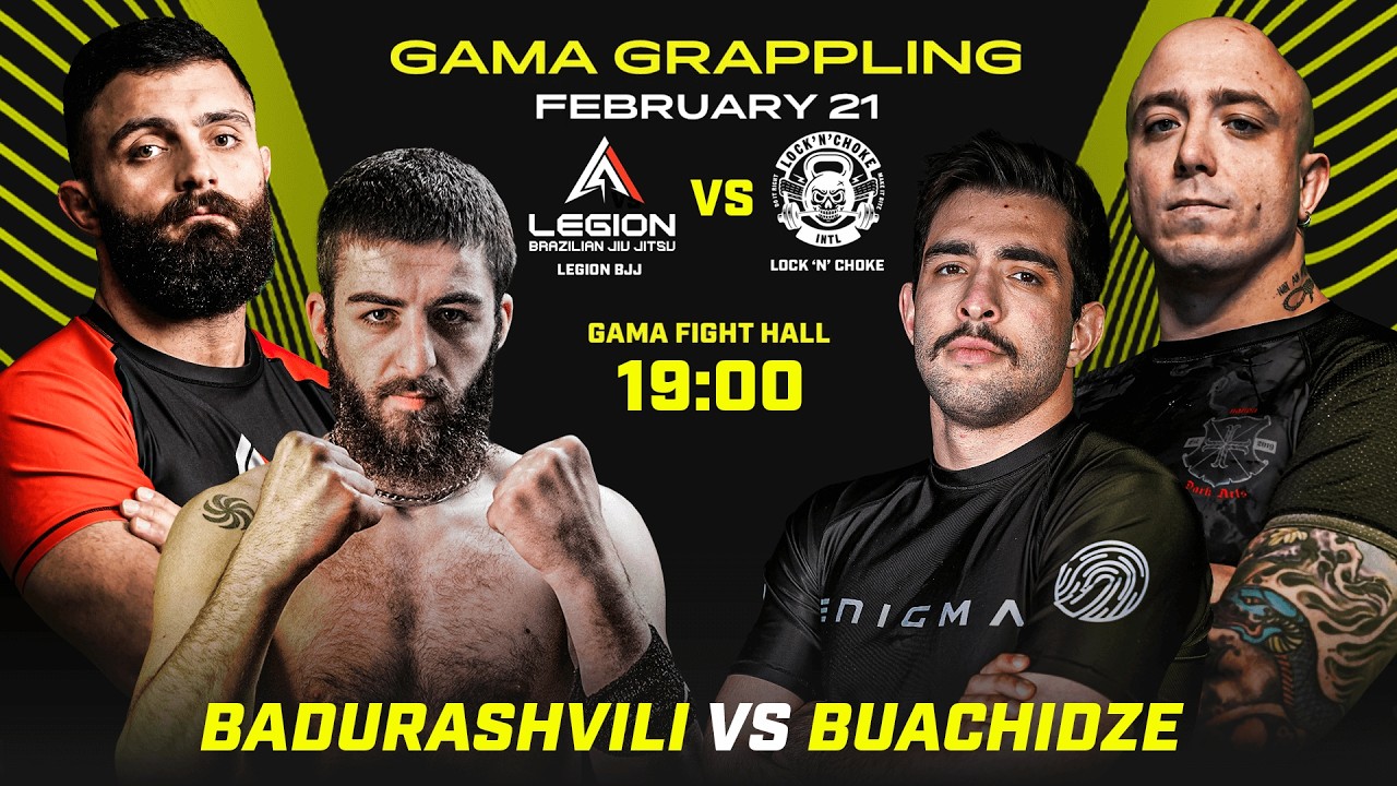 ბადურაშვილი VS ბუაჩიძე | GAMA GRAPPLING PROMO