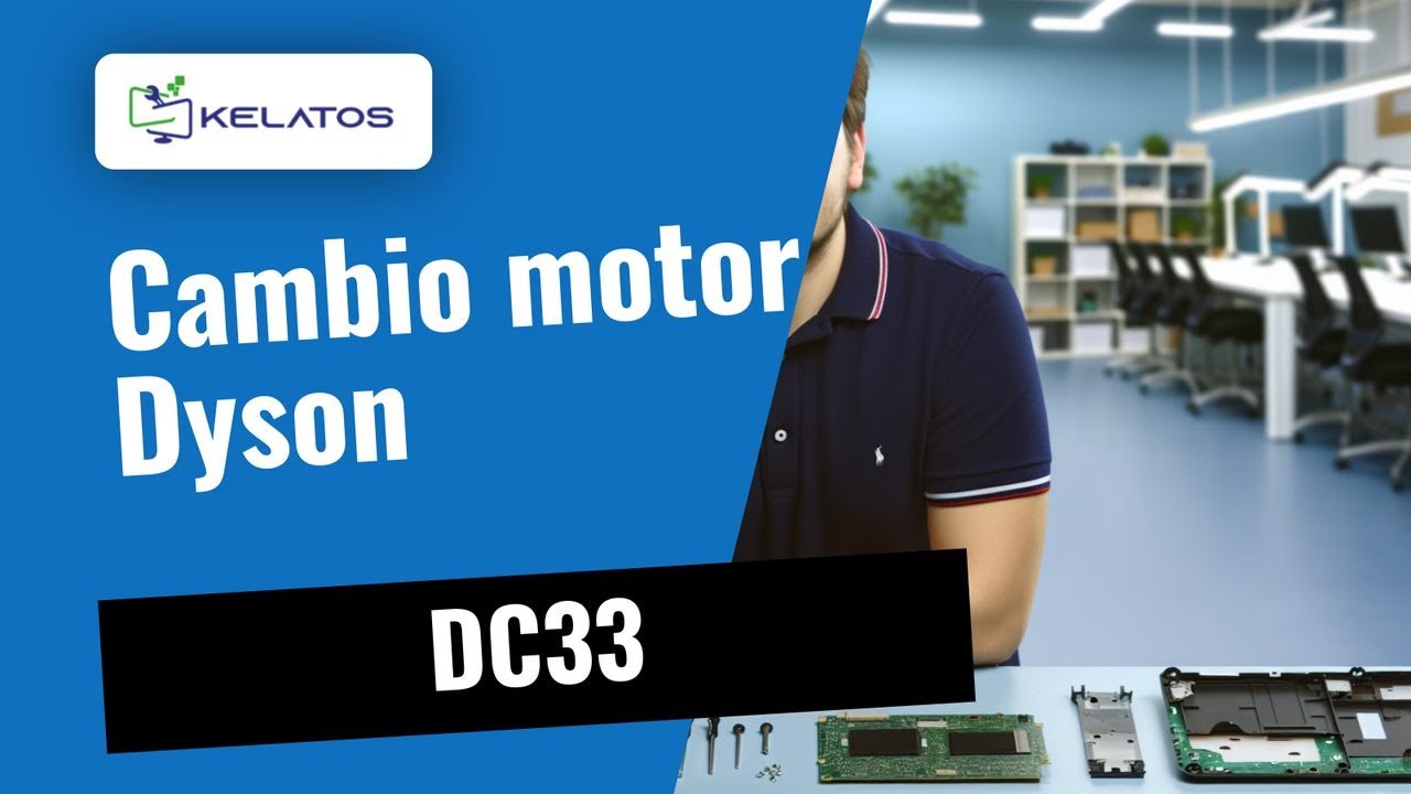 ¿Tu Dyson DC33 hace ruido extraño? 🔊 Cambio de motor y filtros
