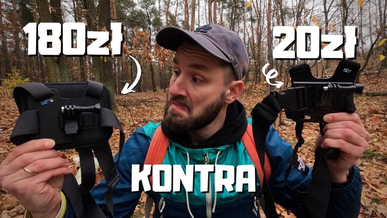 GoPro Chesty v2 - czy jest lepszy od taniego uchwytu z Allegro? | Dlaczego zmieniłem na droższy?