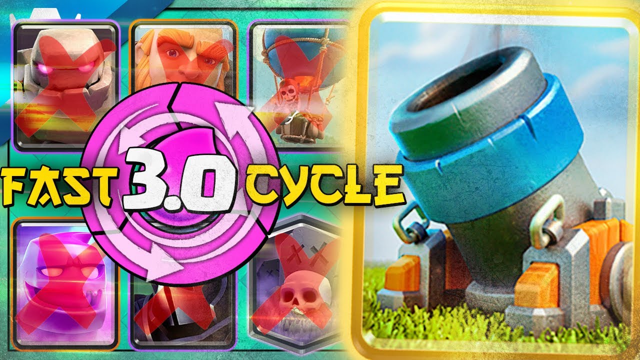 DESTROYING HARD MATCHUPS WITH 3.0 MORTAR CYCLE || Best Free to Play Mortar Deck in Clash Royale!