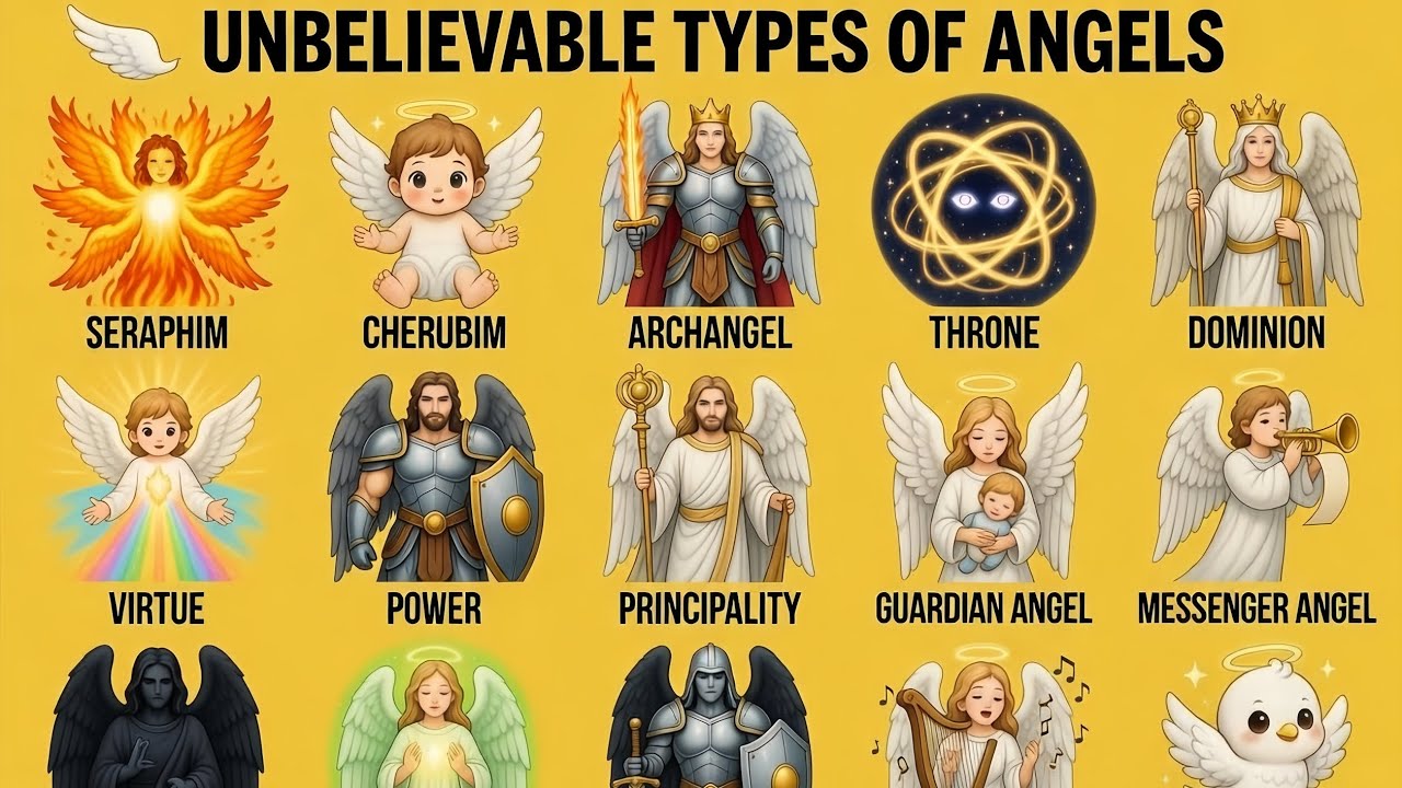 15 Mysterious Types of Angels You Didn’t Know Exist