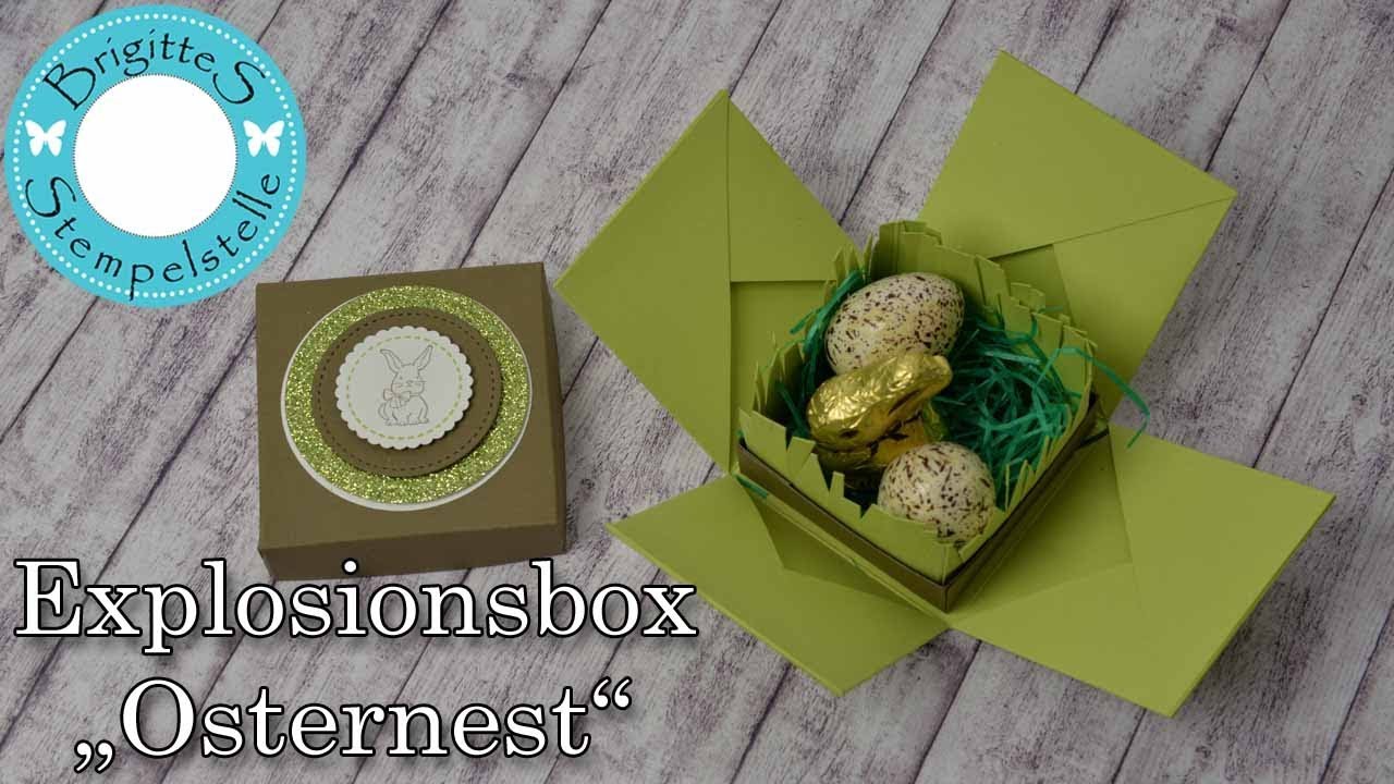 Explosionsbox Osternest