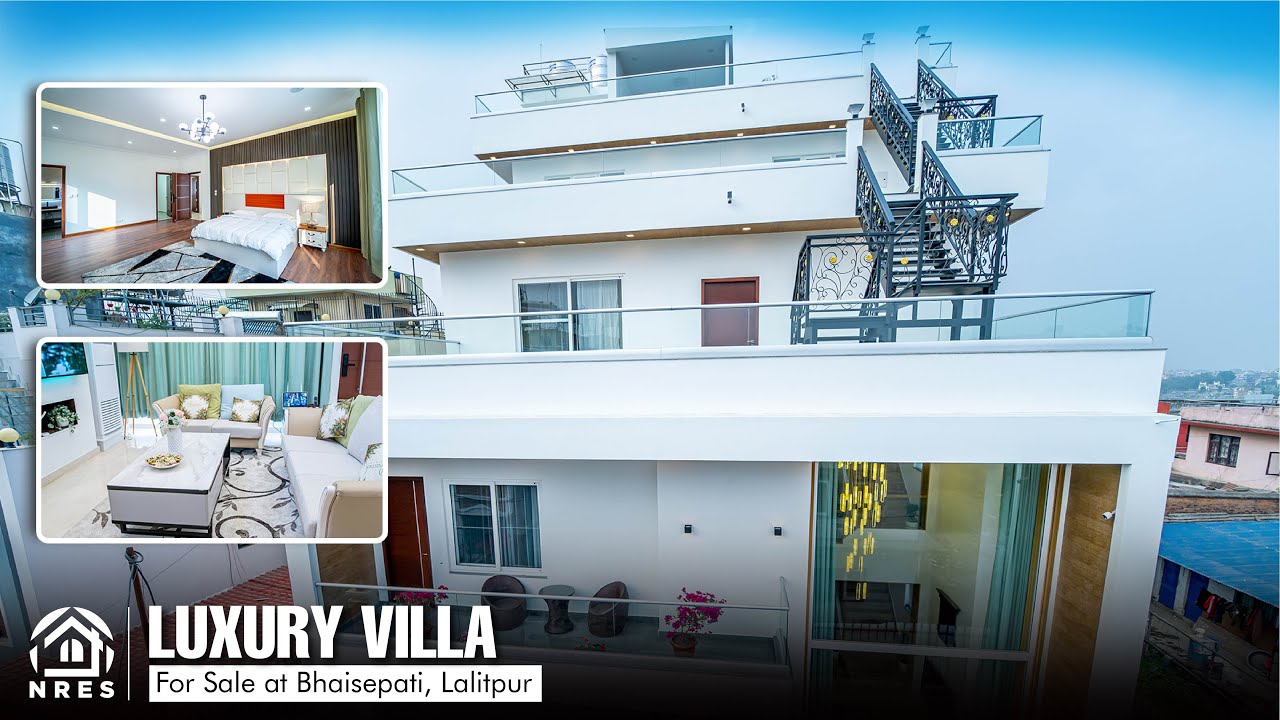 LUXURY VILLA FOR SALE IN BHAISEPATI | EXCLUSIVE VILLA TOUR | HOUSE TOUR #nres #forsale #lalitpur