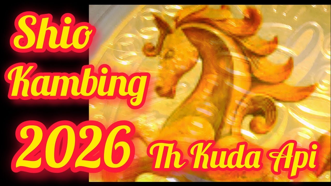 Shio KAMBING di tahun 2026 ( tahun KUDA API )