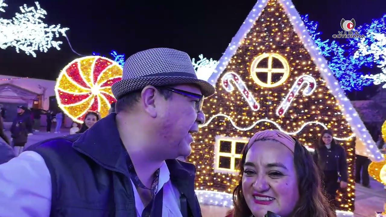 ILUMINACIÓN de la ALAMEDA y PLAZA FUNDADORES en QUERÉTARO