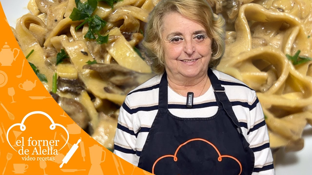 Tagliatelles con ceps