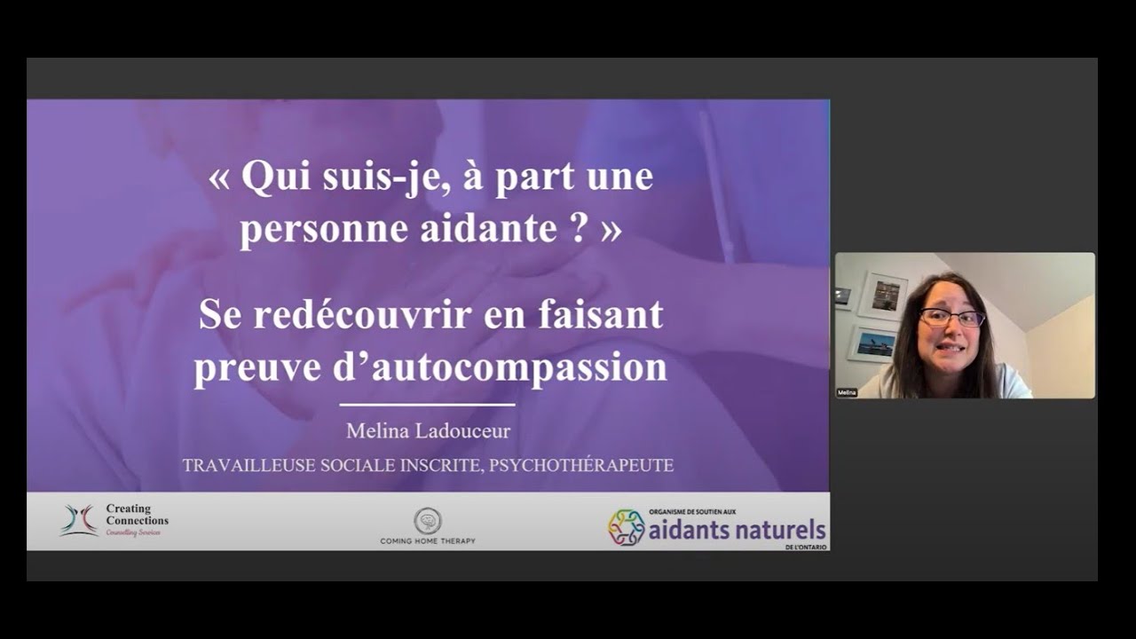 Le programme ANCRÉ : Semaine 6