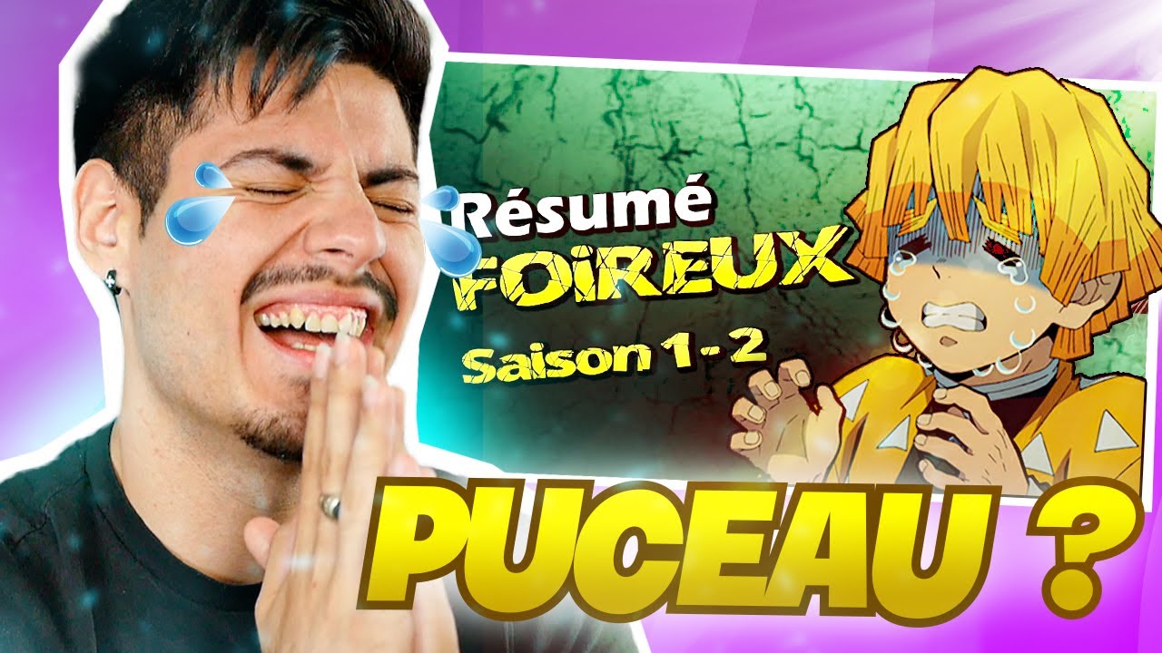 Je RÉAGIS au RÉSUMÉ FOIREUX de DEMON SLAYER (CBW)