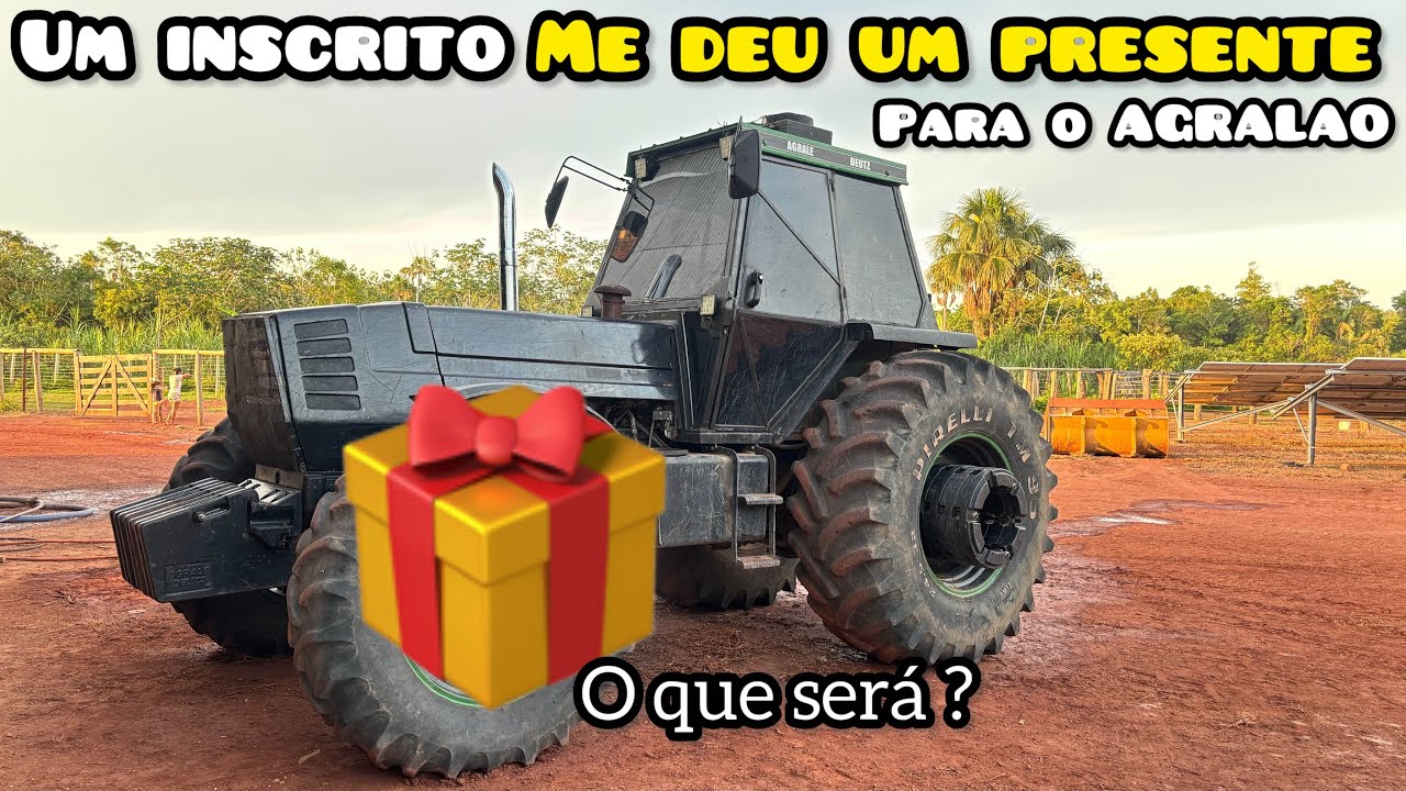 GANHEI UM PRESENTE DE UM INSCRITO PARA O AGRALAO!