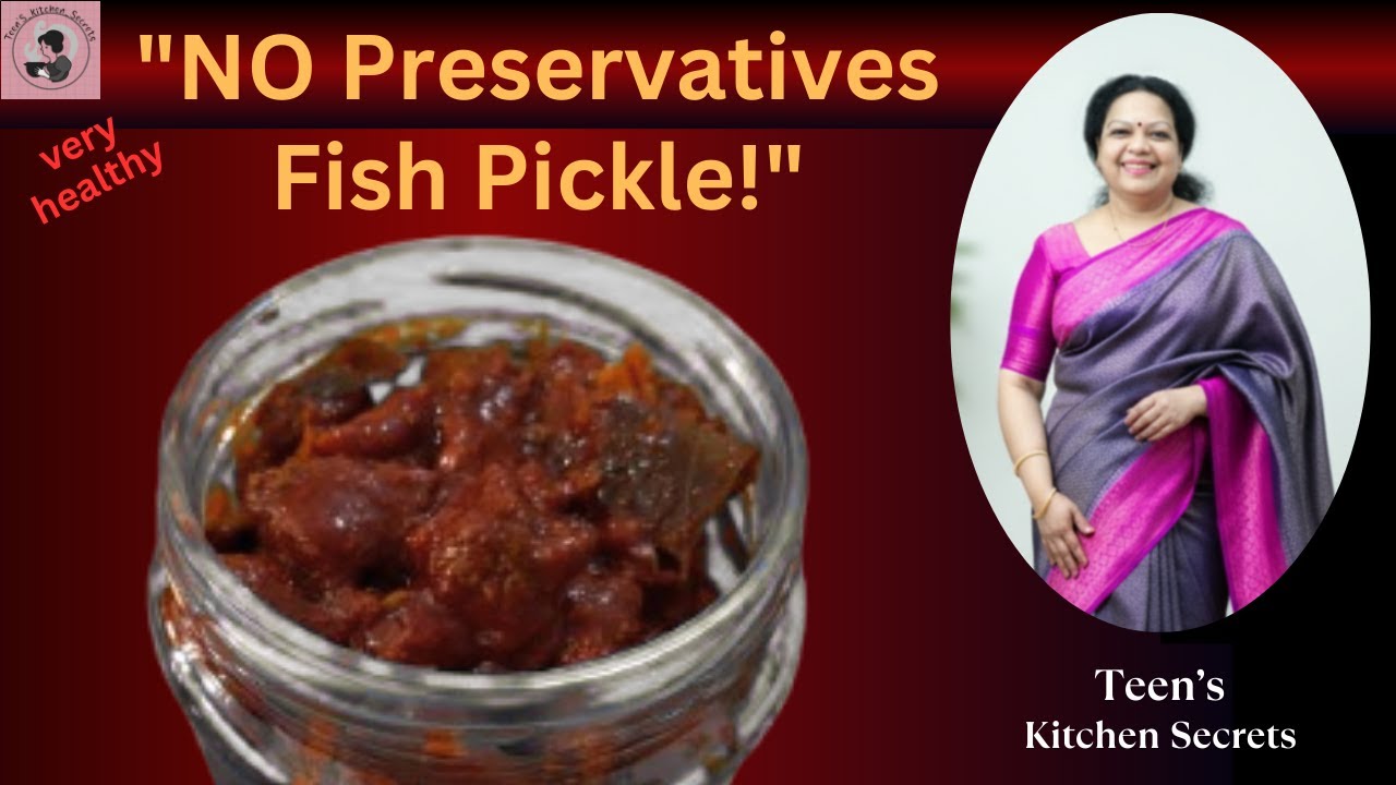 FISH PICKLE WITHOUT PRESERVATIVES