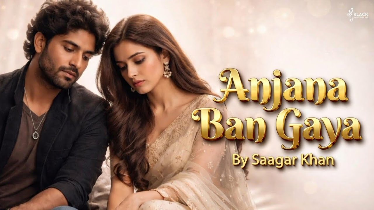 Anjana Ban Gaya | Arijit Singh Emotional Vibe | New Hindi Sad Song | Saagar Khan | Black Music 