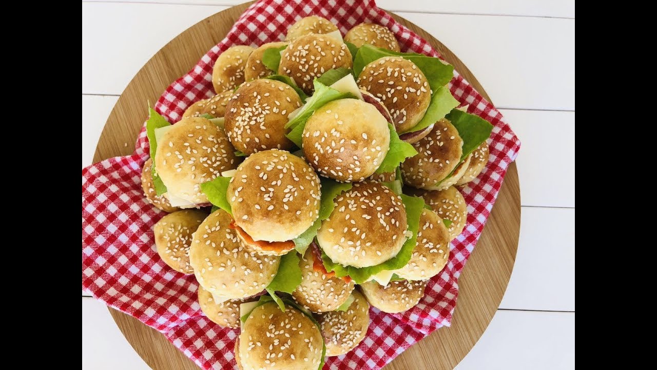 MINI PARTY BURGERI - SAVRSENI ZALOGAJCICI ZA DJECJE RODJENDANE - I ZA SVE DANE!