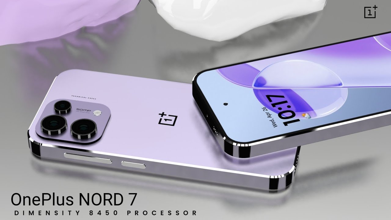 OnePlus Nord 7 &mdash; аккумулятор 9 000 мА&middot;ч | Dimensity 8450 | камера 50 Мп | IP69K/12 ГБ ОЗУ/OnePlus...