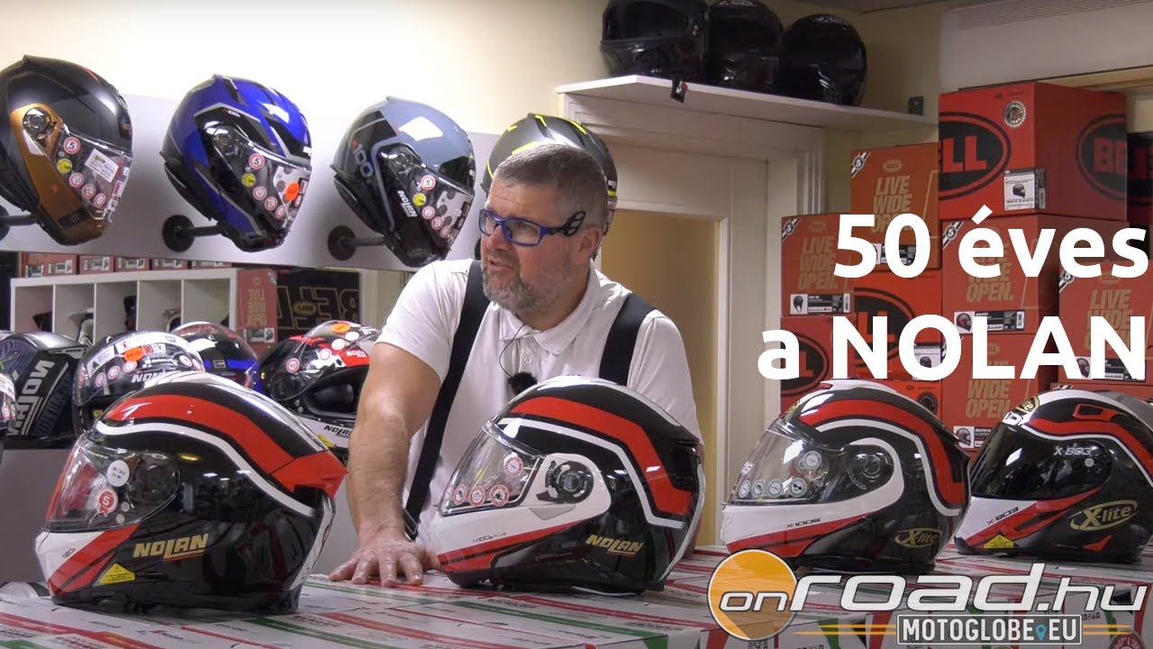 50 éves a NOLAN bukósisak márka - Onroad.hu