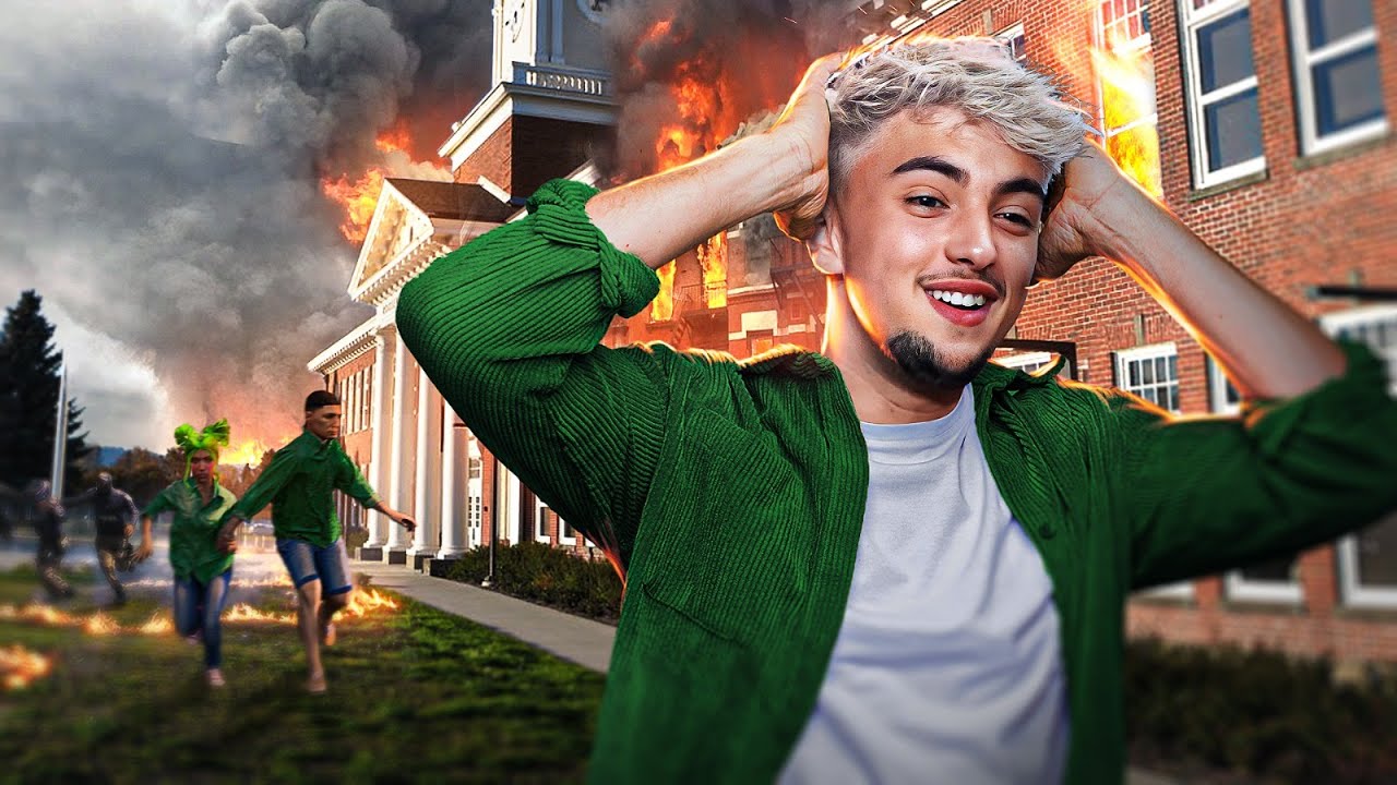 J’ai fais exploser l’école ! Et Je finis au toilette avec une fille… (GTA RP SCHOOL ÉPISODE 6)
