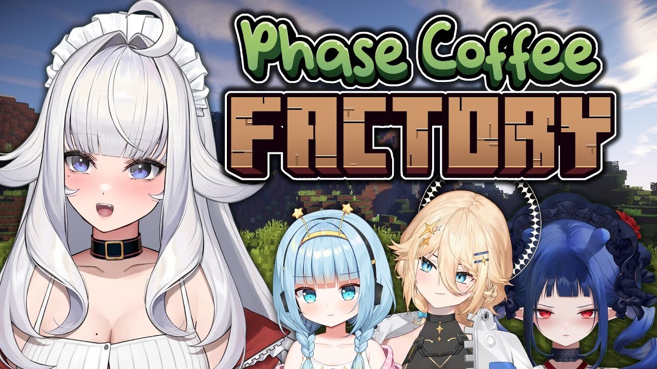 Everybody loves the intern! ❤️&zwj;🔥 【MINECRAFT: PHASE COFFEE FACTORY】EP 8