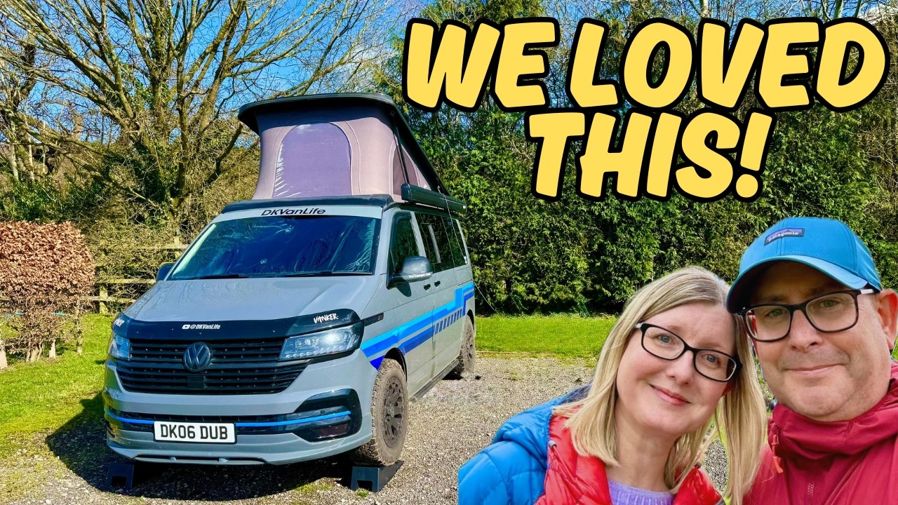 Отзыв о кемпинге Carsington Fields Caravan Park | Проживание в кемпере VW | Скрытая жемчужина в р...