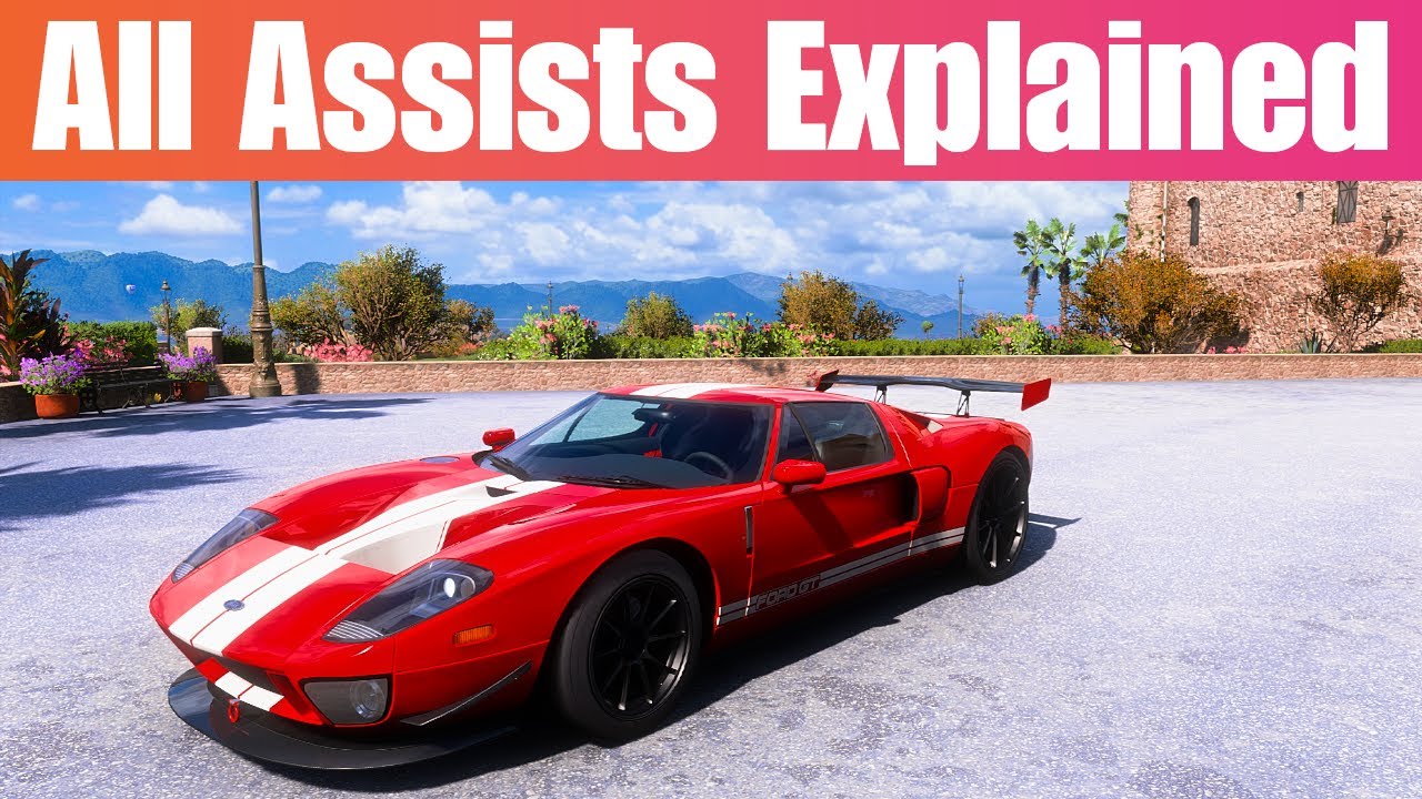 Forza Horizon 5 - ASSISTS ( Steering, Shifting, Stability, Traction, Braking )