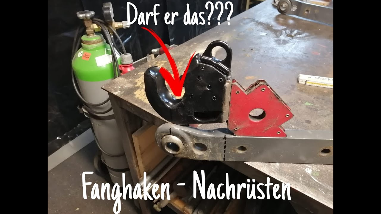 Fanghaken selber schweißen | Wie geht das und darf er das überhaupt?