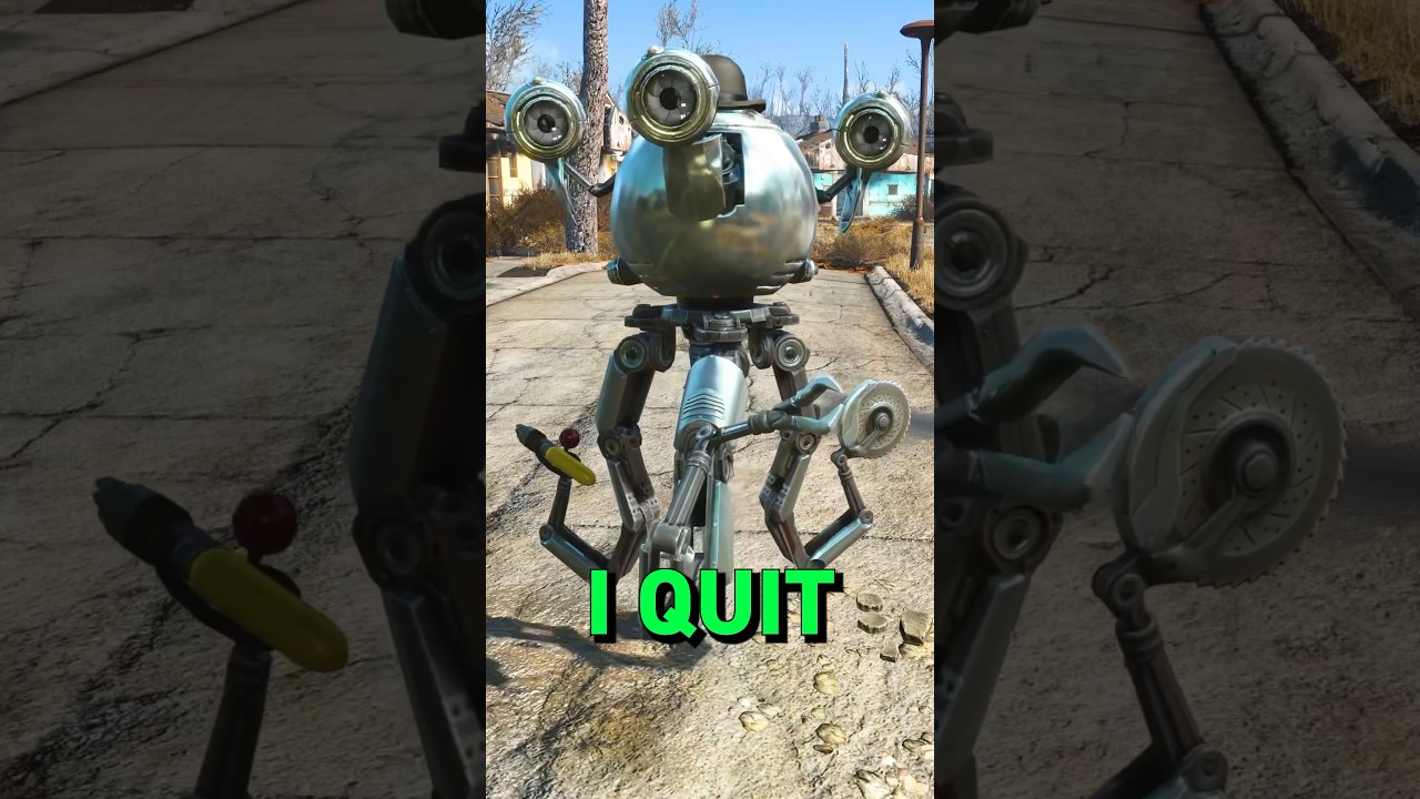 Самая гневная реакция Кодсворта в Fallout 4