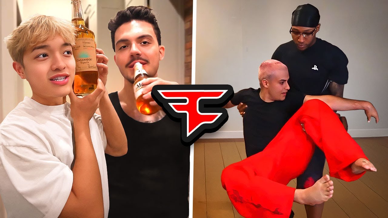 FaZe Drunk троллят друг друга в 2 часа ночи..
