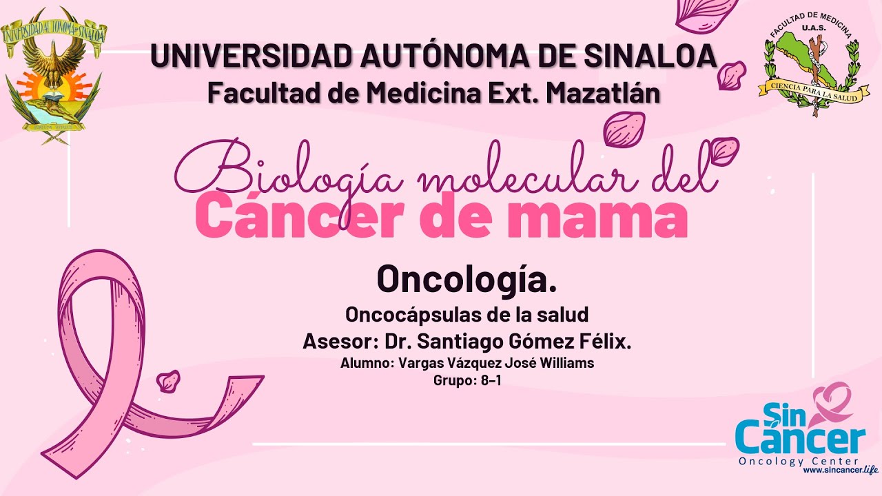 Biología molecular del cáncer de mama | Oncocápsulas de la salud
