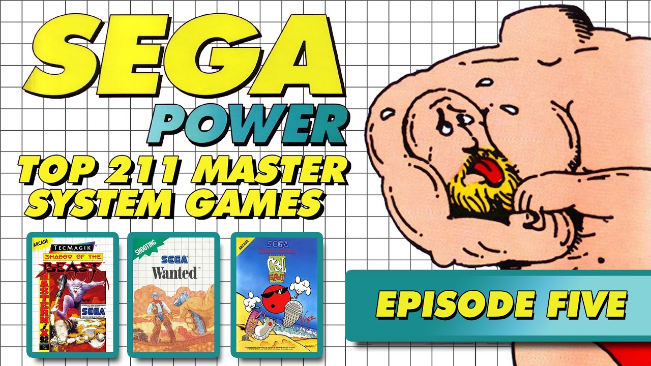 Топ-211 лучших игр для Sega Master System всех времен по версии Sega Power (Часть 5: 100-76)