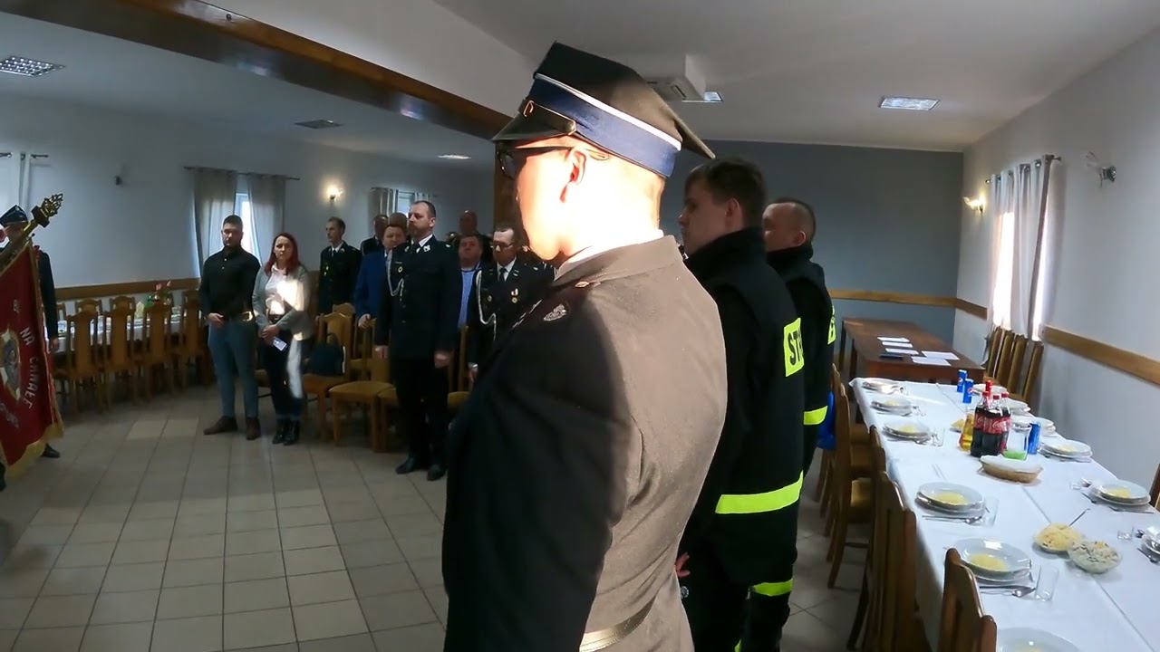 Ślubowanie nowo przyjętych strażak&oacute;w do naszej jednostki