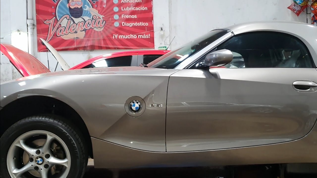 BMW Z4 2.5  Servicio a la transmisión automática  (Cambio de aceite de transmision)