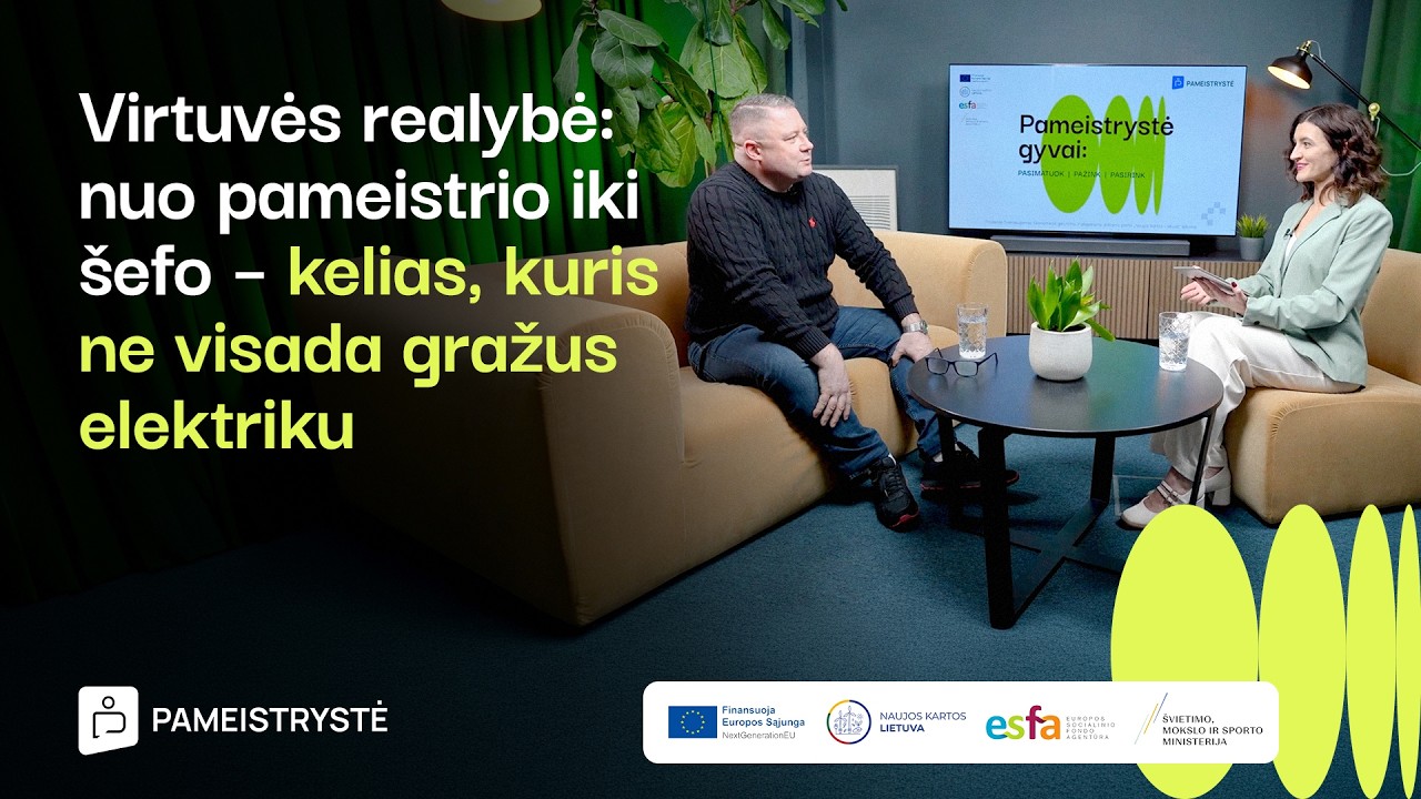 Virtuvės realybė: nuo pameistrio iki šefo – kelias, kuris ne visada gražus | Pameistrystė gyvai #18