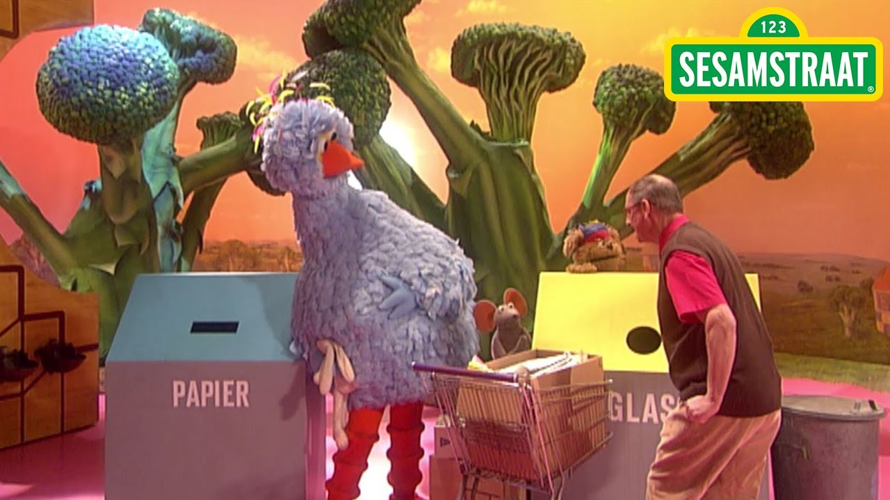 Papier hier - Buurman Baasje, Tommie, Pino & Ieniemienie - Sesamstraat