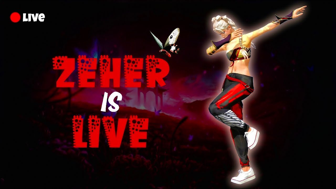 🔴 Zeher is LIVE || Rank Pushing With Noob Friends 😁 #freefire #zeherlive #newseason #cutegirllive