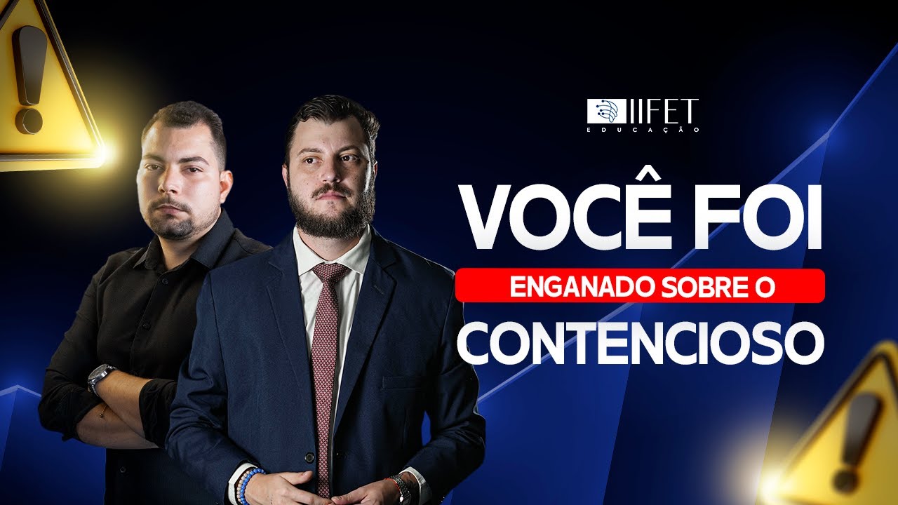 O QUE NÃO TE CONTARAM SOBRE O CONTENCIOSO? - AO VIVO 🔵