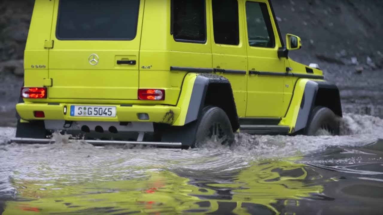 Chris Harris Drives The Mercedes G500 4x4 Squared | Top Gear