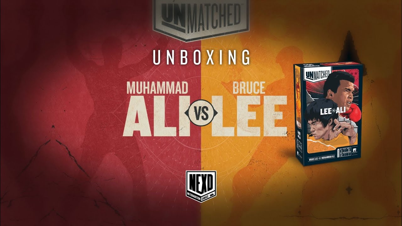 UNBOXING: ALI VS LEE 🥊 | Unmatched