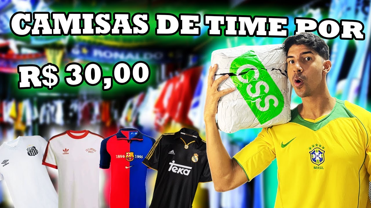 COMPREI várias camisas de TIME TAILANDESAS extremamente BARATAS (UNBOXING CSSBUY)