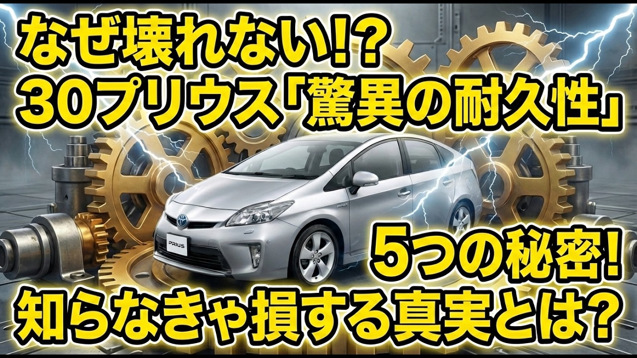 【前期・後期どっち買う？】30プリウスが中古市場で無双する理由がヤバい（タクシーが証明）