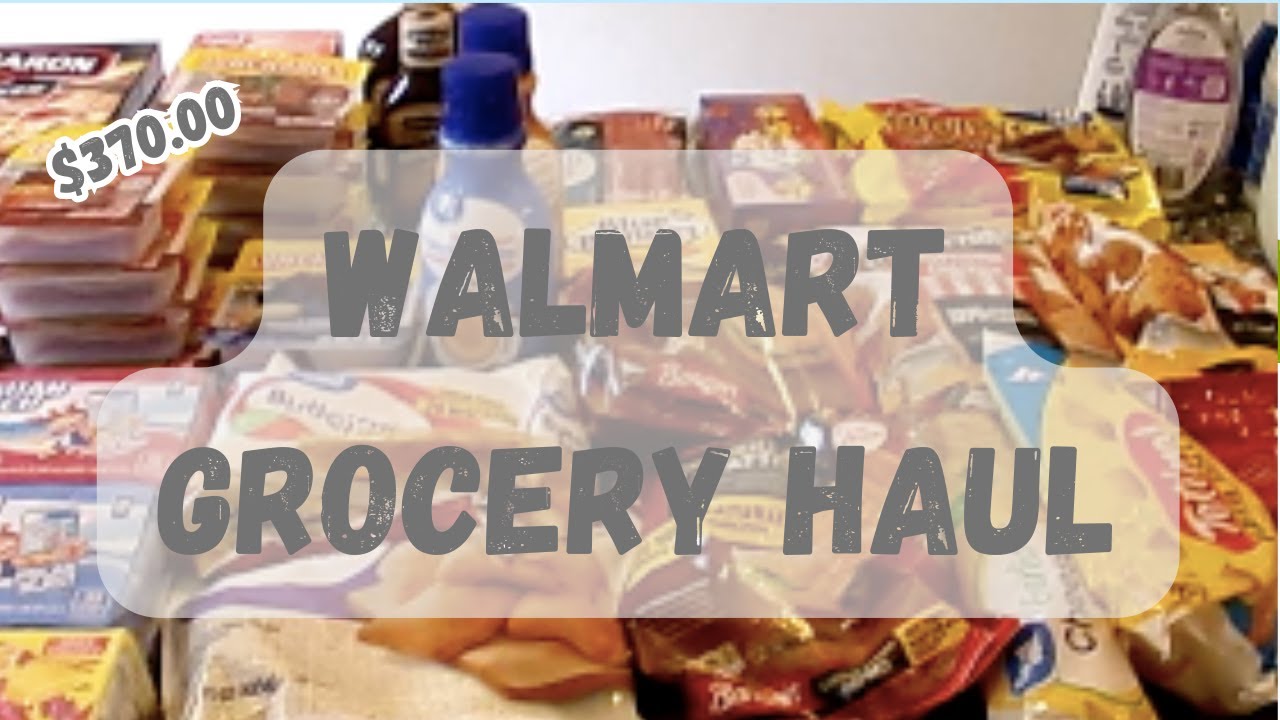 GROCERY HAUL