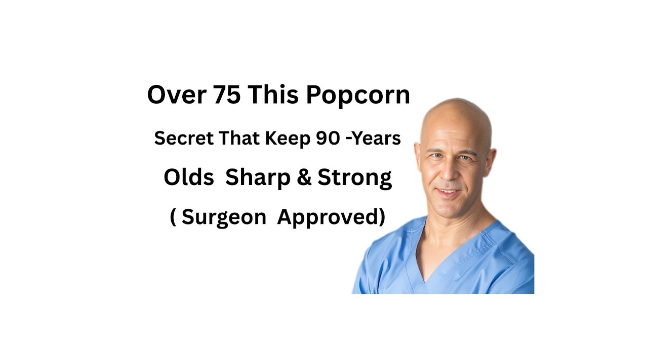 Over 75 THIS Popcorn Secret That Keeps 90 Year Olds Sharp & Strong Surgeon Approved!