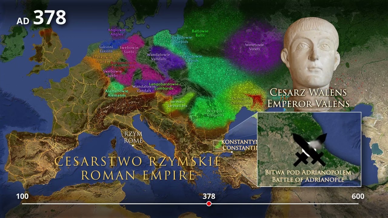 Wielka Wędrówka Ludów/Barbarian Invasions