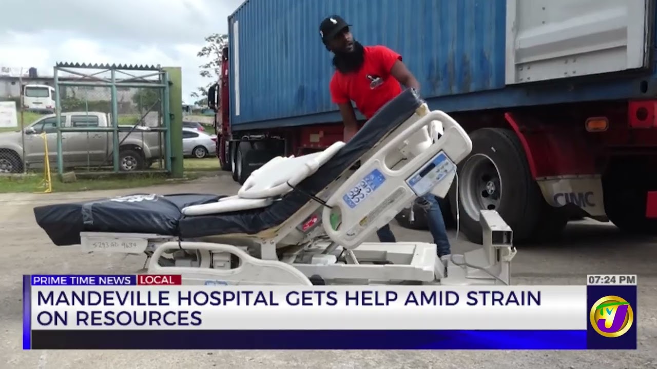 Mandeville Hospital Gets Help Amid Strain On Resources  | TVJ News