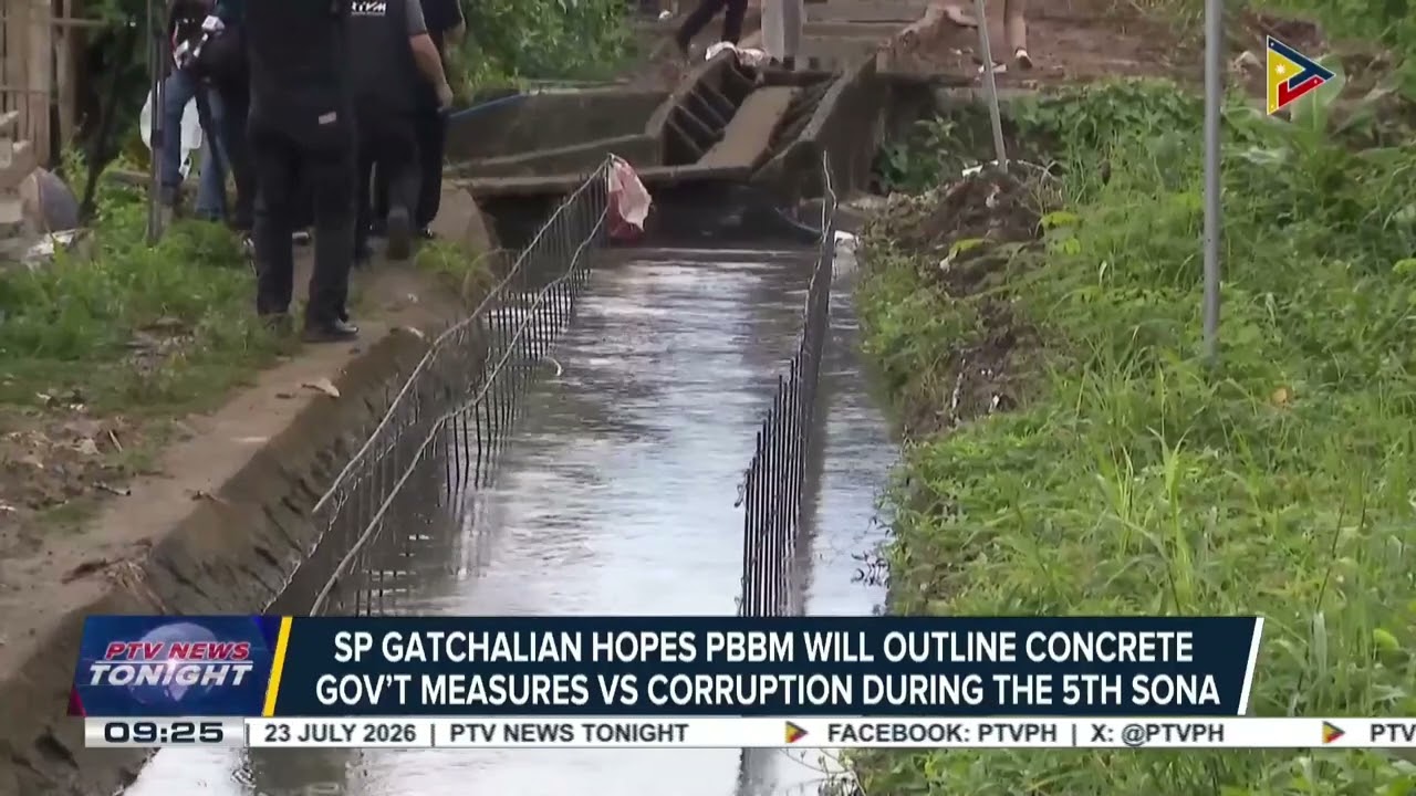SP Gatchalian hopes PBBM will outline concrete gov't measures vs. corruption during the 5th SONA