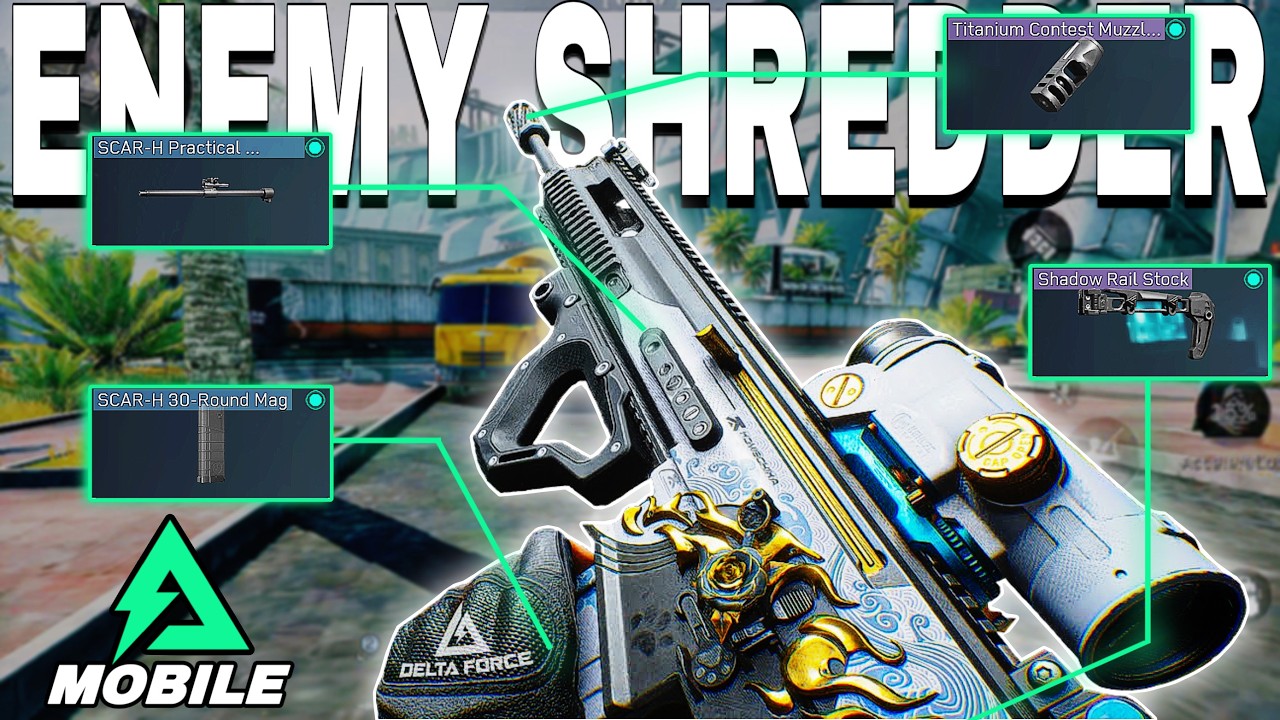 This SCAR-H Shreds Players in Delta Force Mobile