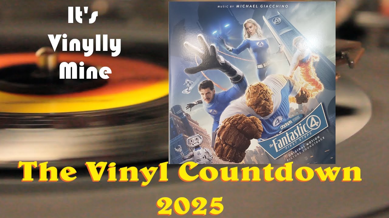 Фантастическая четвёрка: Первые шаги (2025) 2xLP - "Vinyl Countdown 2025" - It's Vinylly Mine