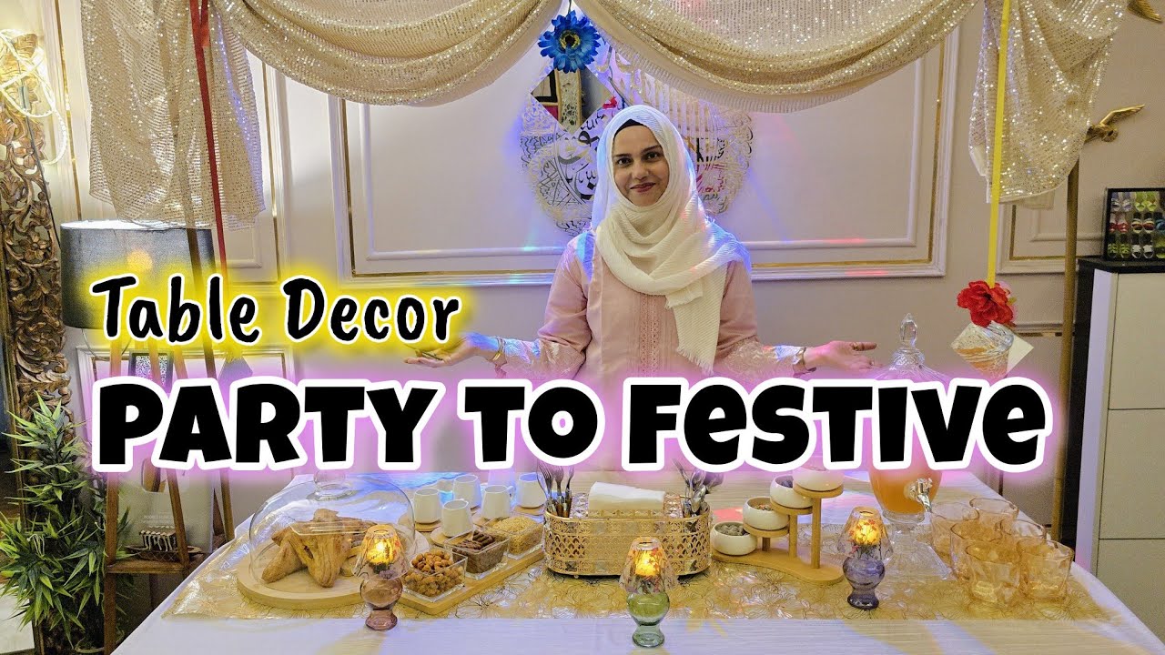 ✨️Festive Dining Table Decoration Ideas | with Nestasia Finds ♥️