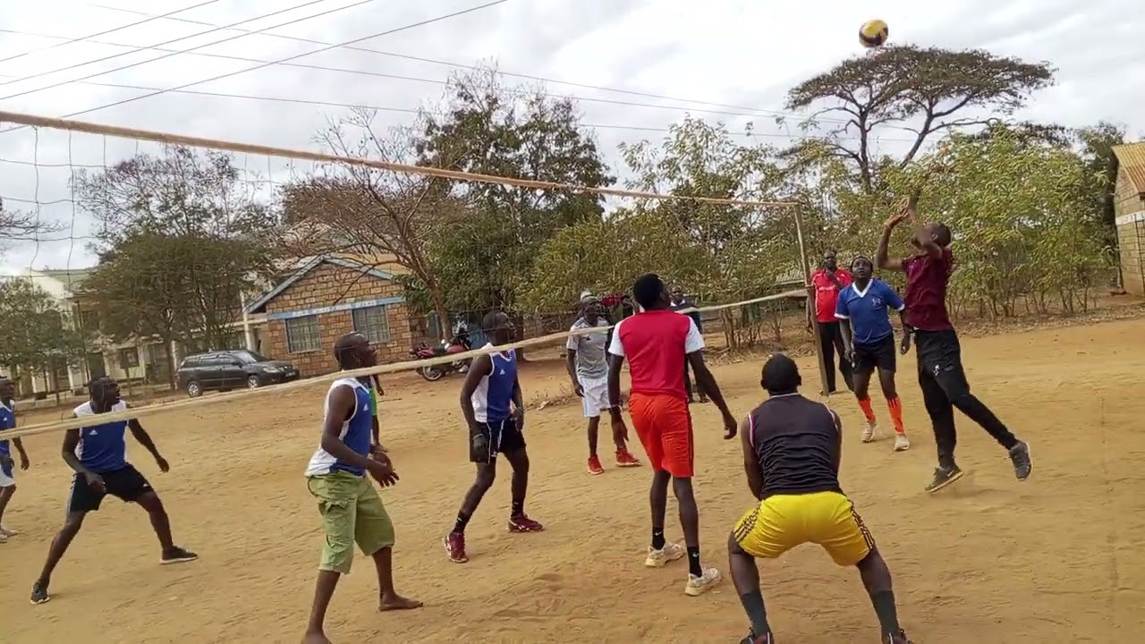 Friendly match Mumbuni Spikers vs migwani volleyball club at migwani grounds 