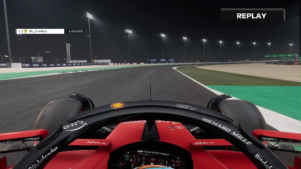 F1 2023 Qatar Hotlap after patch 1.10