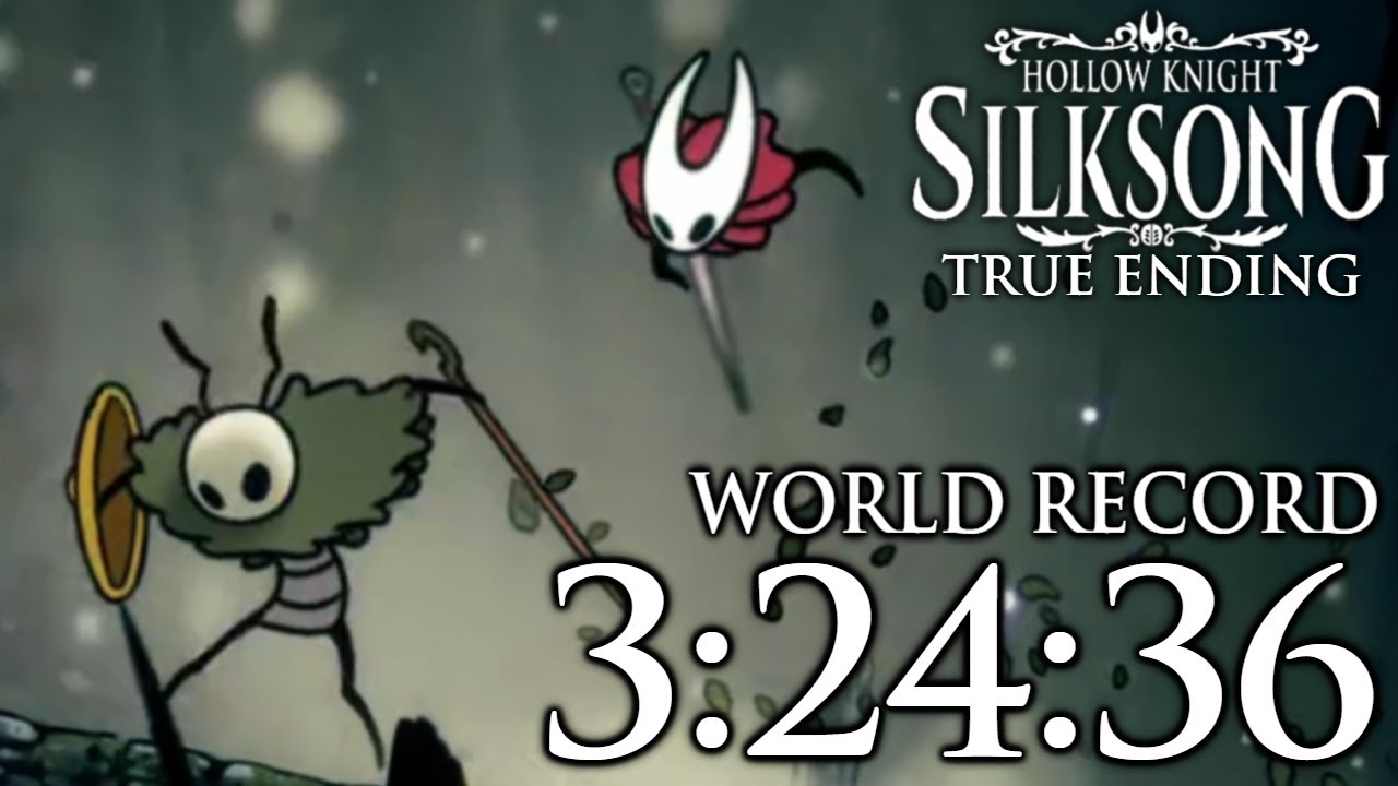 Hollow Knight: Silksong True Ending Speedrun in 3:24:36! (WORLD RECORD (former))