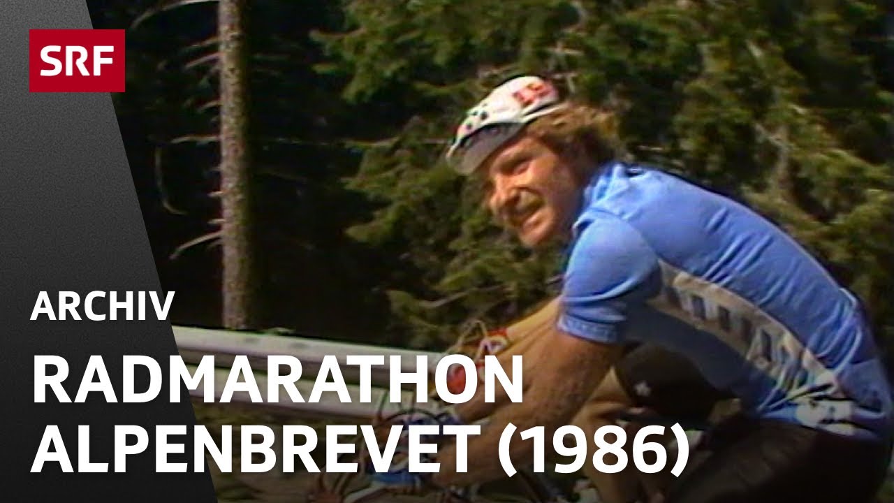 Radmarathon Alpenbrevet | Retro Radrennen | SRF Archiv
