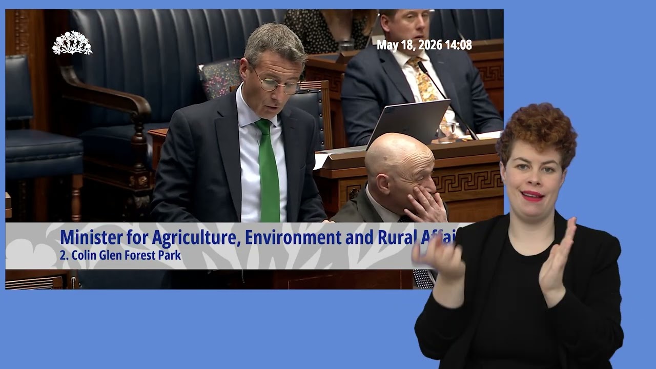 Question Time, Agriculture, Environment and Rural Affairs, Monday 18 May 2026 with ISL